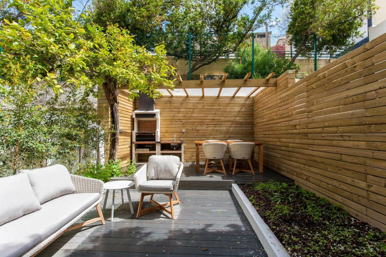 Charming Terrace - Liberdade Apartment Lisboa Ngoại thất bức ảnh