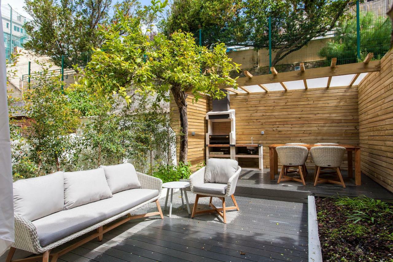 Charming Terrace - Liberdade Apartment Lisboa Ngoại thất bức ảnh