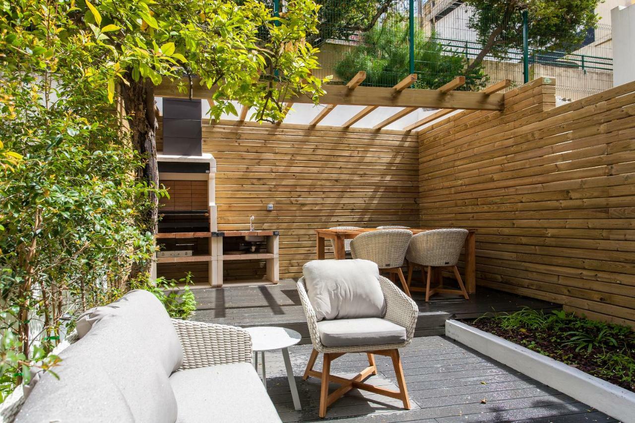 Charming Terrace - Liberdade Apartment Lisboa Ngoại thất bức ảnh