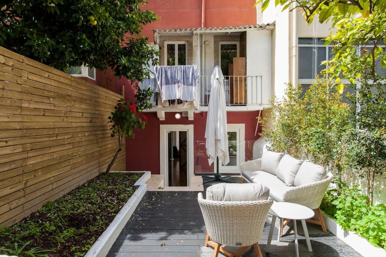 Charming Terrace - Liberdade Apartment Lisboa Ngoại thất bức ảnh